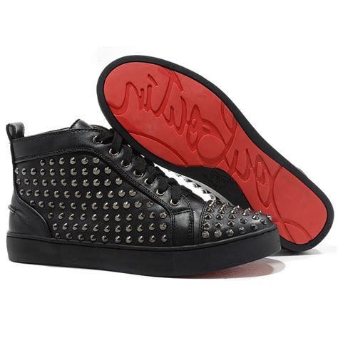 louis vuitton men's shoes with spikes|christian louboutin louis spikes sneakers.